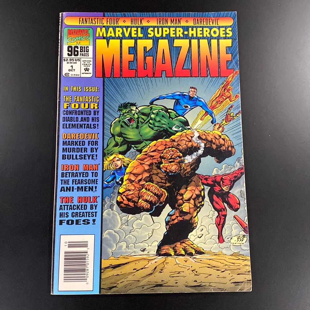 Marvel Super-Heroes Megazine: Volume 1, No. 1 (1994) - 96 Page Comic book